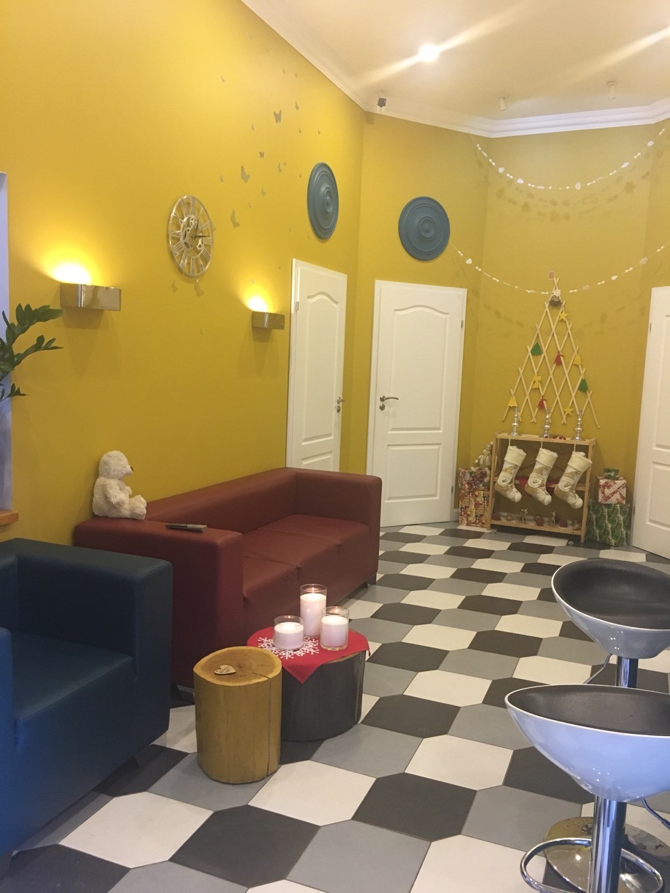 Насыпные свечи в SPA салоне
